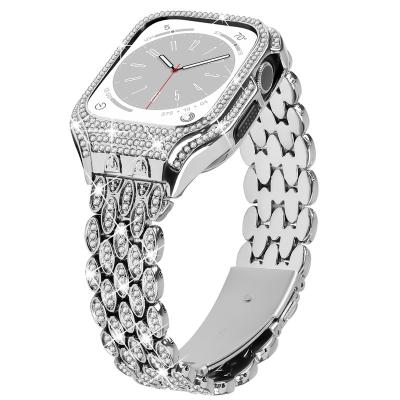 China Custom Apple Watch Band Metal Apple Watch Band Stainless Steel Luxury Apple Watch Band for sale