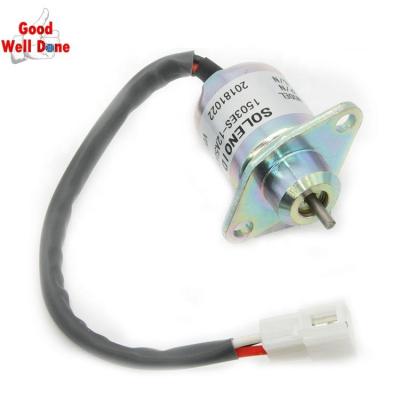 China Machinery Repair Shops Excavator Shut Off Solenoid 1503ES-12A5UC5S 24v Diesel Engine Fuel Shut Off Solenoid for sale