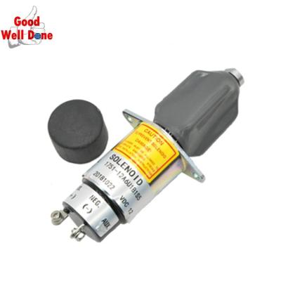 China Machinery Repair Shops Excavator Parts 1751-12A6U1B1S5 Diesel Engine Stop Solenoid for sale