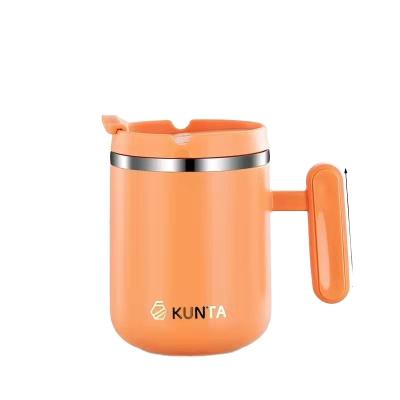 China High Grade Stocked Inner And Handle Plain Plain Type Colored Custom Logo Tea Enamel Custom Coffee Sublimation Mug for sale