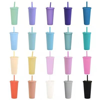 China Stocked custom sta style simple design logo bubble tea cup boba straw tumbler straw with logo for sale