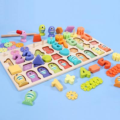 China Wooden Montessori Math Toys Kids Toys Deluxe Addition And Subtraction Math Dish Logarithmic Early Childhood Education for sale