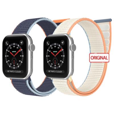 China Free Shipping Custom Fabric ESEEKGO Designers Correa I Nylon Smart Watch Band 7 NATO Straps For Apple iWatch Series 7/6/5/4/3/Se for sale