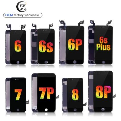 China HZ Mobile Cell Phone Digital LCD Screen For iPhone 6 6S plus 7 7S 8 X Xs Max Xr Mini 11 12 pro 13 For iPhone All Models for sale