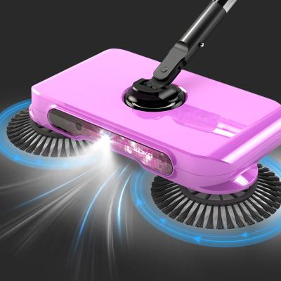 China Eco - Friendly Rotating Hand Push Sweeper Broom Automatic Broom for sale