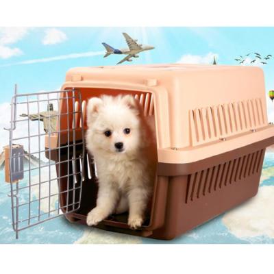 China Sustainable Manufacturing Hard-Sided Portable Airline Approved Dog Kennel Cage for sale