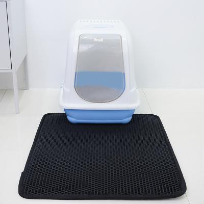 China Factory Direct Sale Durable Waterproof Layer EVA Foam Pet Cat Litter Mat for sale