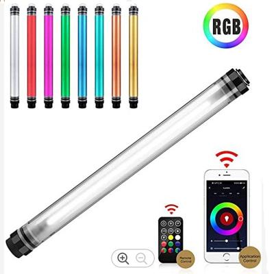 China Camera Accessories LUXCEO P7RGB 40CM LED Tube IP68 Waterproof USB Rechargeable LED Video Light P7RGB for sale