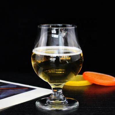 China Borosilicate Glass Pint Beer Glass Tulip Drinking Custom Beer Glasses Printed Beer Glass for sale