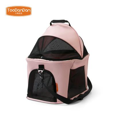 China Viable Fast Outdoor Travel Cat Dog Tote Bag Portable Pet Carry Travel Carrier Car from Toodandan for sale