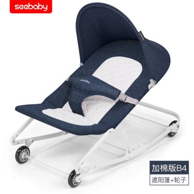 China Seebaby R1 Wheels Swing Chair for Infant Baby Rocking Chair Stroller New Baby Rocking Chair for sale