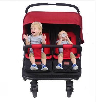 China T22 Polyester Double Travel System Baby Stroller Baby Stroller / Baby Star Stroller for sale