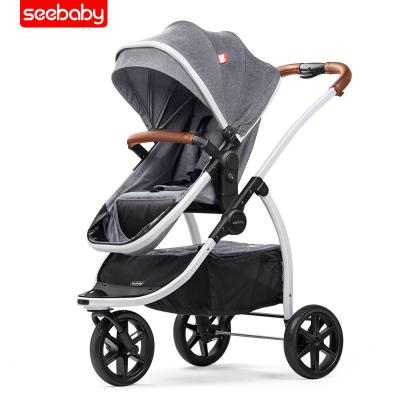 China T13A Polyester Baby Pram 3 in 1 Buggy Baby Stroller High Quality 3 in 1 Baby Stroller for sale