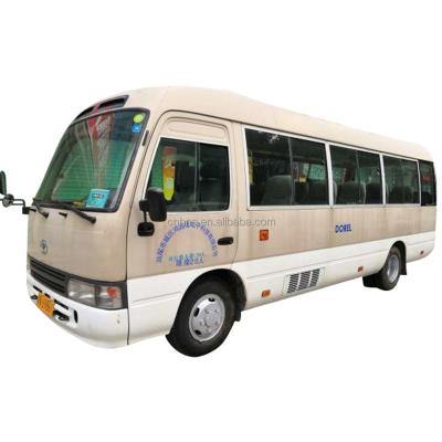 China high quality used Toyotai coaster bus coaster bus carry with 1hz diesel engine for sale 4 - 6L for sale