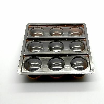 China Disposable Disposable Plastic Cookie Inserts Boxes With Dividers For Bakery Store ACCEPT CUSTOM MADE for sale