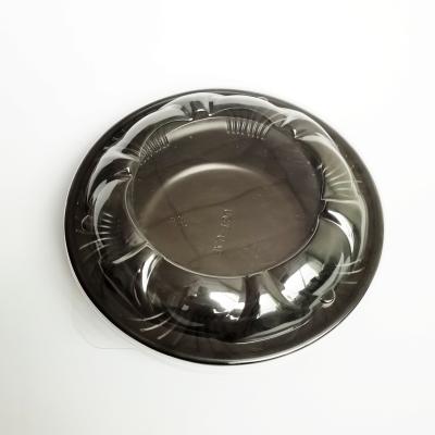 China Non Spill CUSTOM FREE Clear Plastic Dome Tray Lid PET Transparent Tray Lid For Tray And Dish for sale