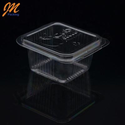 China Fruit tray is wholesale beautiful and fashion clear plastic storage containers for fruit salad sushi ice cream for sale