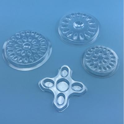 China Small Recyclable Disposable Clear Glue Trays Holder For Eyelash Extension Tools Glue Trays Or 5 Cell Packaging Holder for sale