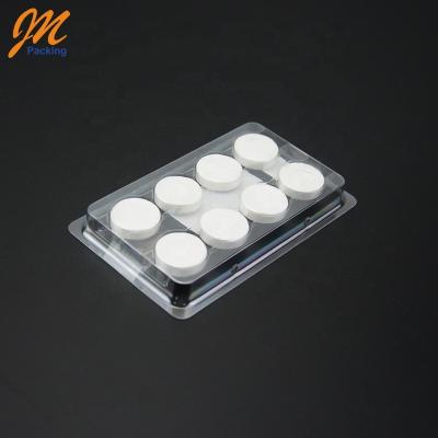 China Recycled Materials Clear Plastic Blister Tray , PET Facial Mask Blister Packaging for sale