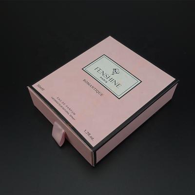 China Recycled Materials Custom Printing Luxury Paper Perfume Gift Packaging Box for sale