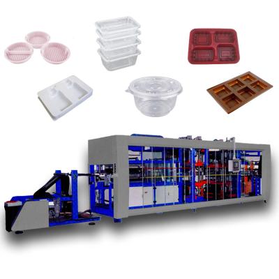 China Factory Plastic Cup Lid, Blow Making Machine Max Servo PP Thermoforming Machine Main Motor Power Food Technical Video for sale