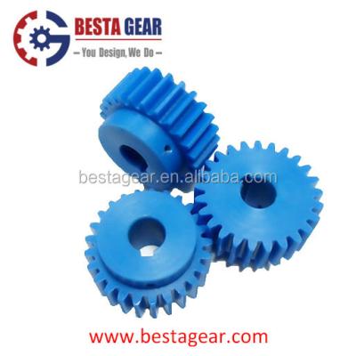 China Iron Milling Processing Nylon Plastic Spur Gear For Different Machinery for sale