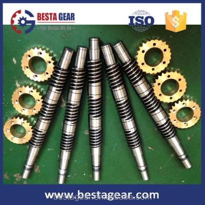 China Gearbox purchase brass worm gear small for sale