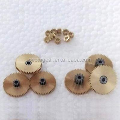 China Miniature Aluminum Micro Aluminum Gear Iron Gear Small Aluminum Gear for sale