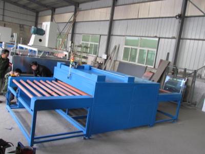 China Flexible Spacer Double Glass Hot Roller Press Machine for sale