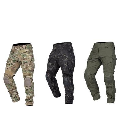 China IDOGEAR Men's G3 Multicam Rip-Stop Hunting Tactical Pants Camouflage Combat Pants With Knee Pads for sale