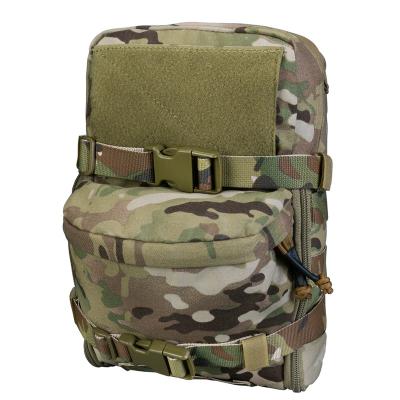 China IDOGEAR Mini Tactical Camo Backpack Water Tank Bag Water Bladder Carrier MOLLE Pack Outdoor Hydration Pack For Tactical Vest for sale