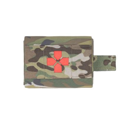 China IDOGEAR Multicam First Aid Camouflage Pouch Tactical First Aid Bag Med Hunting Micro Trauma Medical Pouch Emergency Survival Kit for sale