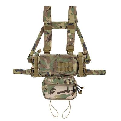 China IDOGEAR Tactico Light Vest Quick Release Multicam Lightweight Outdoor Game Hunting Tactical Bag MK3 Chest Rig with Magazine Pouch for sale