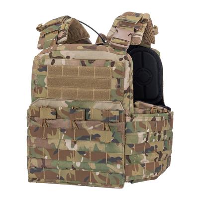 China IDOGEAR Tactical MOLLE Hunting Multicam CPC Tactical Vest Armor Plate Carrier 500D Cordura Nylon Carrier Vest With EVA Board for sale