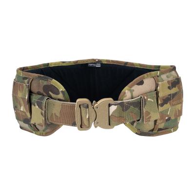 China Buckle Closure TOPTACPRO 500D Cordura Nylon Patrol Belt Multicam MOLLE Tactical Belt Padded Riggers Modular Tactical Belt for sale