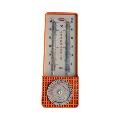 China Mercury has high clarity Dry and wet bulb room thermometer outdoor culture hygrometer greenhouse for sale