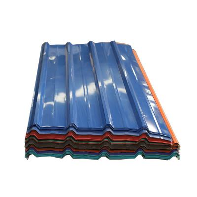 China Container plate color galvanized corrugated ppgi metal roofing steel sheet for sale