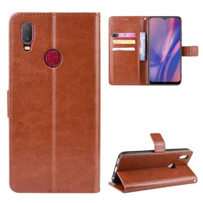 China Premium Anti-fall PU Leather Flip Phone Case For vivo Y11 Book Wallet Pouch 2019 All Models And Colors In Stock for sale