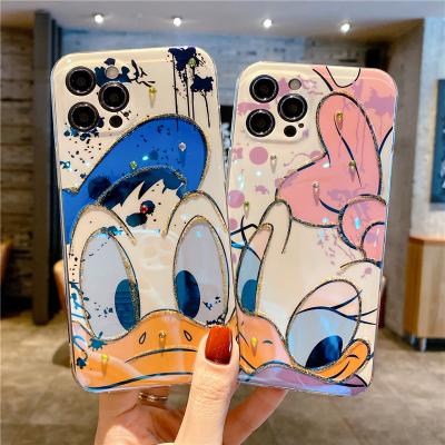 China Anti-drop duck catoon design cell phone cases for Huawei Mate20/30/40 Nova5678 P20/30/40 soft protection TPU cover for sale