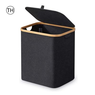 China Wholesale Hot Sale Household Goods Eco-friendly Portable Dirty Clothes Basket For Laundry Room Clothes Sorter Dirty Organizer Storage Basket for sale