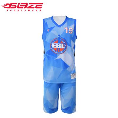 China Wholesale Custom Antibacterial Mens Chicago Basketball Wear Miami New York Basketball Blank Uniform for sale