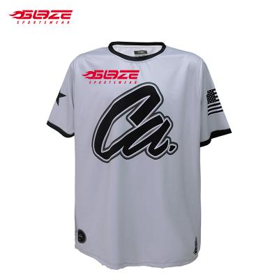 China Antibacterial Custom Baseball Jersey Womens Sublimation Baseball Jersey Mens for sale