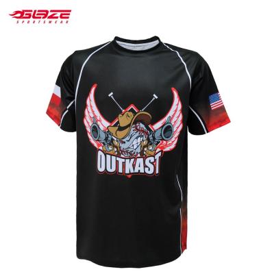 China Antibacterial High Quality Customized Design Blank Sublimated Baseball Tank Top for sale