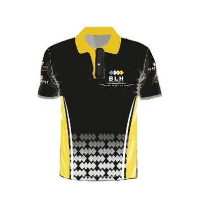 China Latest Design 100% Polyester Anti-UV Sublimated Motorcycle Racing Shirt for sale