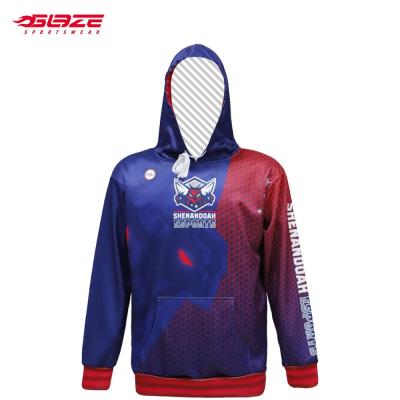 China Custom Blank 100% Polyester Anti-pilling Mens Fleece Pullover Hoodie Printing for sale