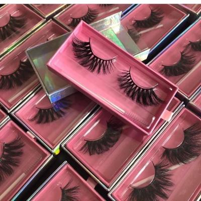 China Free Sample Premium Soft Synthetic Customized Super Soft Authentic Mink Eyelash for sale