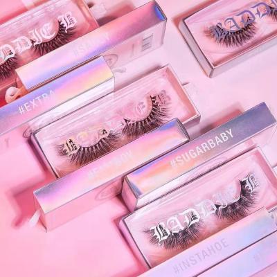 China Free Sample Soft Natural Makeup 3D Daily Soft Strip Soft Mink Eyelash for sale