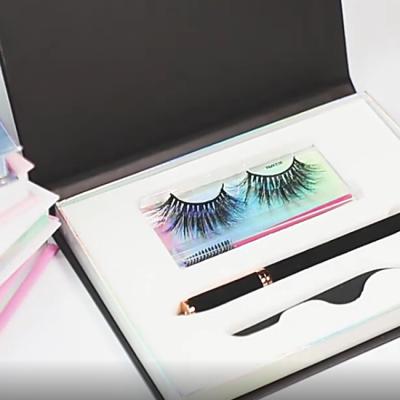 China Hot Selling Magnetic Book Natural Fast Dry Korean pbt wicking magnets eyelash silk for sale