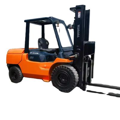 China Powerful Diesel Engine 5ton Toyota Forklift Used 3 ton 3.5 Ton Forklift Truck for sale