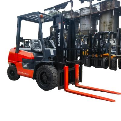 China 3T Diesel Forklift Toyota 7F30 8F30 for Farms Used ToyotaFDZN30 in Good Condition for sale